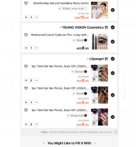 Shein New Order 50 Products